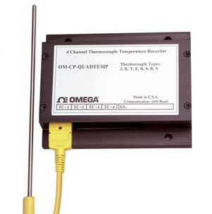 4-Channel Temperature Data Logger | OM-CP-QUADTEMP